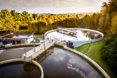 Municipal wastewater treatment plant Municipal wastewater treatment plant