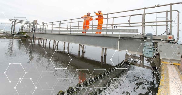 Hubgrade engineers ensuring digital optimisation of wastewater treatment plant